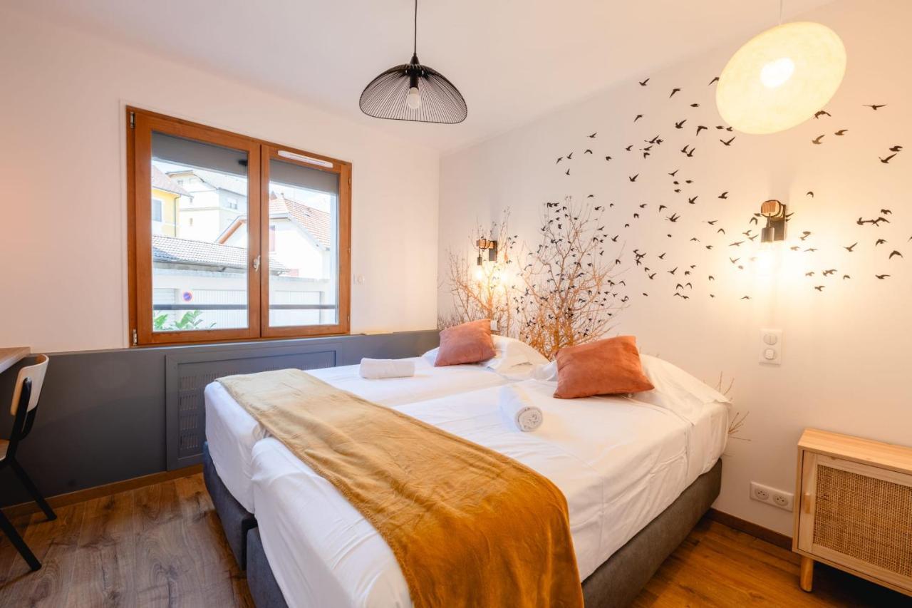 Les Hirondelles - Appartement 3 Chambres A Annecy Bagian luar foto